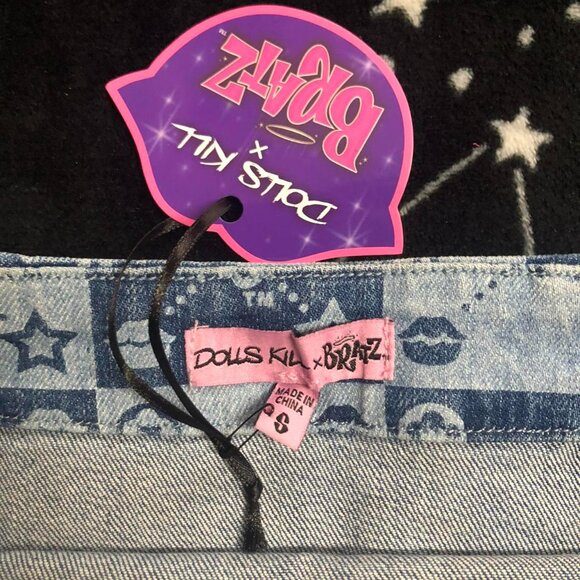 Dolls Kill Chronically Iconic Mini Skirt - Picture 2 of 3